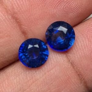 Blue Sapphire pair