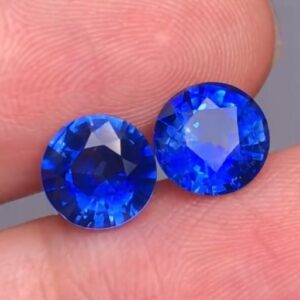 Blue Sapphire Pair